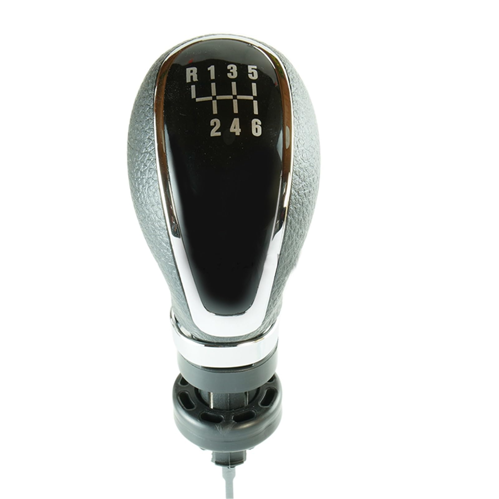 Kaiaygee Black Gear Shift Knob Compatible With Opel Astra Insignia, 2009-2013