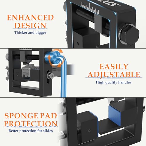 SporGain Pistol Sight Pusher Tool with Heavy-Duty Design Glock 19/43 and Similar Models, Fits Square Slides for Rear Sight Removal and Adjustment