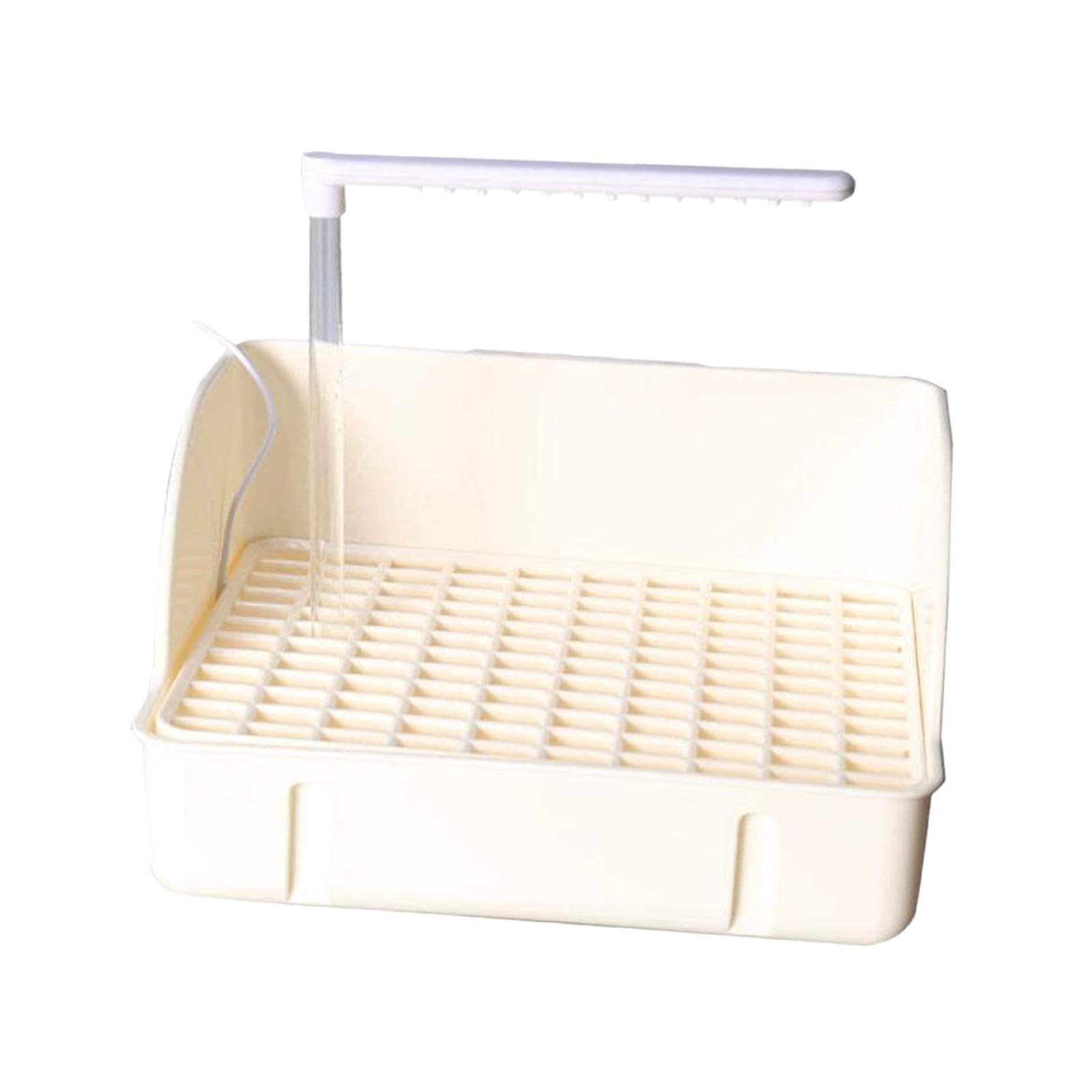 Baignoire pour Oiseaux, Facile à Installer, Légère et Amovible, Idéale pour Les Perroquets.