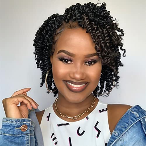 BOHOBABE Pre-twisted Passion Twist Crochet Hair 8...