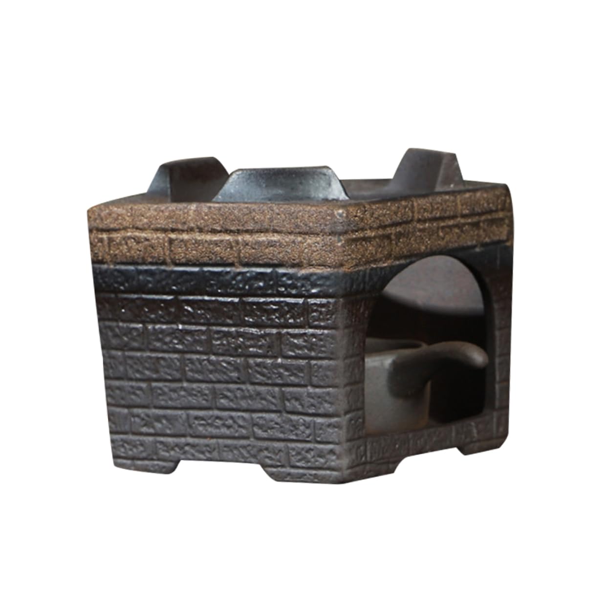 BIUDECO 1Set Japanese Style Ceramic Teapot Warmer Heat Resistant Insulation Base for Home Office Tea House and Cafe for Housewarming and Birthdays