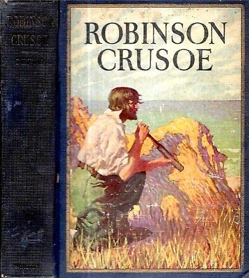 1925 SHIPWRECK MAROONED SAILOR ROBINSON CRUSOE ... B085W2NJZ7 Book Cover