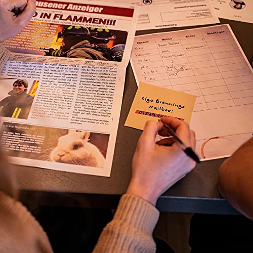 The Code Agency Sonderermittlung Krimispiel Fall 1 - Flammen im Theater - Escape Room Spiel - Tatortspiel… – Bild 6