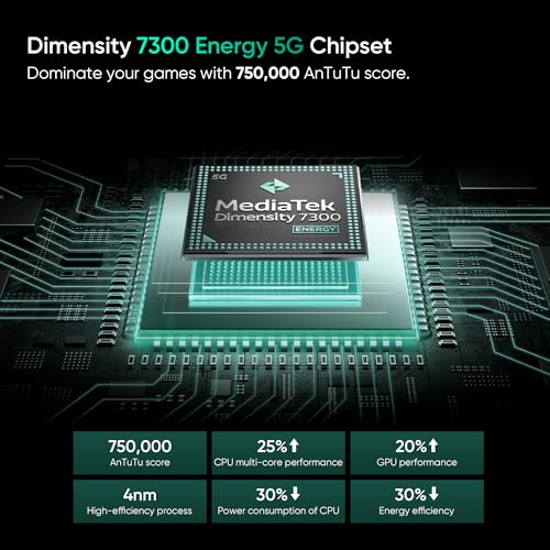 realme 13+ 5G (Speed Green, 8GB RAM, 256GB Storage) 6.67" AMOLED Display | 80W Ultra Charging DAK | Dimensity 7300E Processor - Image 5