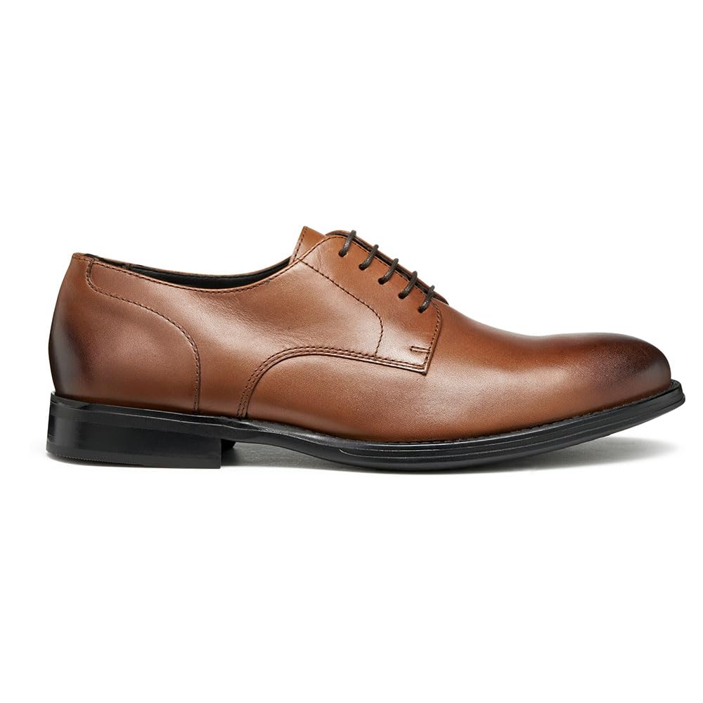 Geox Men's U Barberigo Oxford, Brown, 11 UK
