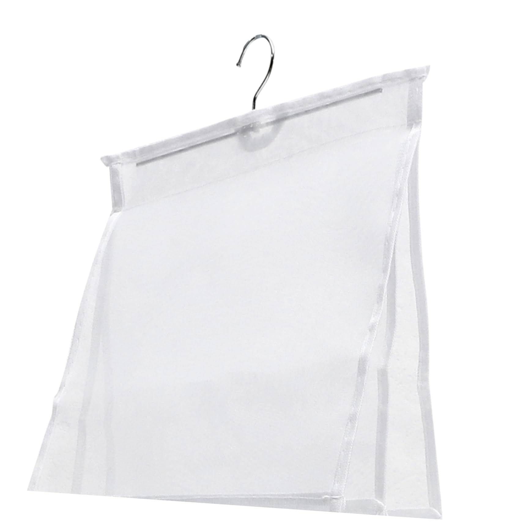 KOMBIUDA Organizador Ahorro Armario Bolsos de Nylon y Blanco Colgante 4 Niveles con Bolsillos, Gran Capacidad de Espacio para Hogar