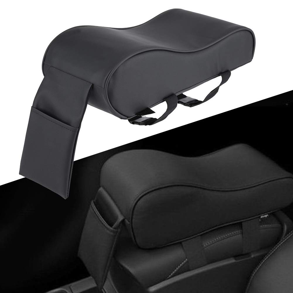 Cuscino Per Bracciolo In Pelle Auto Memory Foam Con Tasca DE