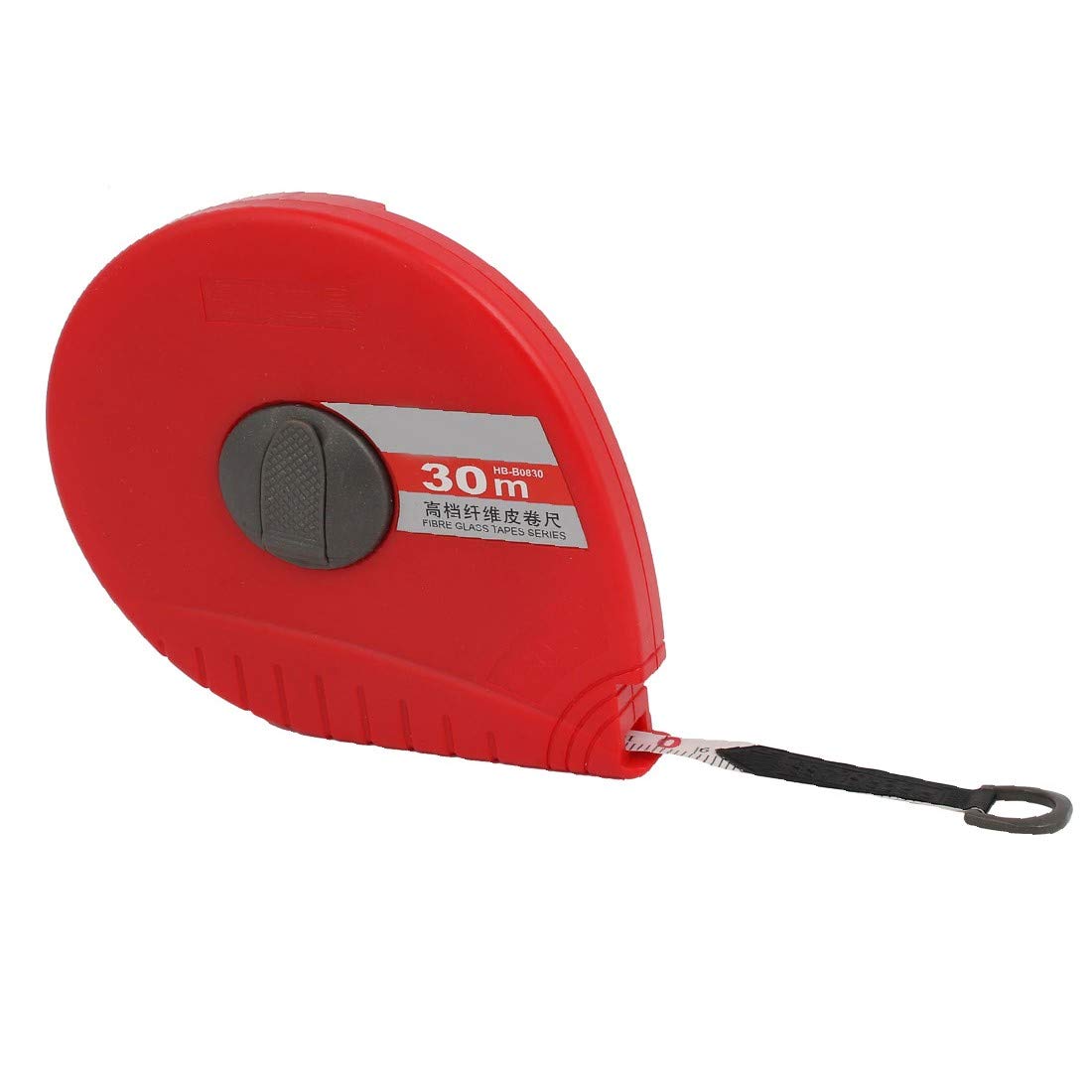 New Lon0167 30m 98.4Feet Destacados Cinta métrica de eficacia confiable fibra de vidrio métrica lateral retráctil de lado doble retráctil(id:718 07 93 27c)