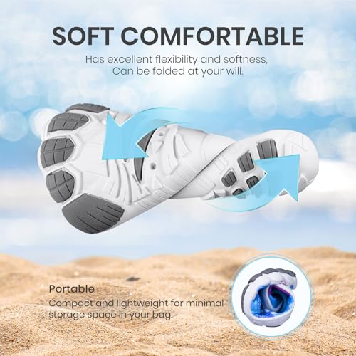 Image of SEEKWAY Barefoot Water Shoes for Kids - Wide Toe Box and Quick-Dry Sand Shoes Toddler for Hiking Swim Beach Pool Kayak Sport Accessories, Camping Essentials Non-Slip for Boys Girls Sizes