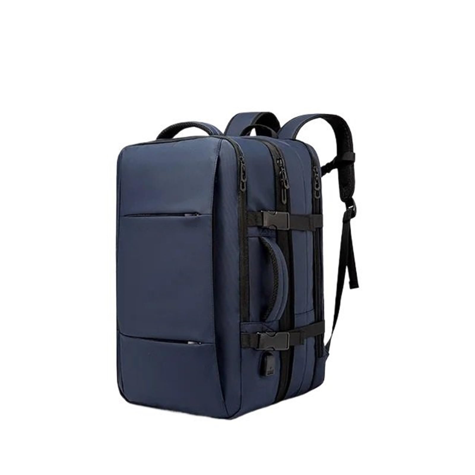 Waterproof Bag Expandable Backpack Waterproof 17.3 In Laptop Backpack Hiking Travel Backpacks Dry Pocket, Blue 37l, One Size
