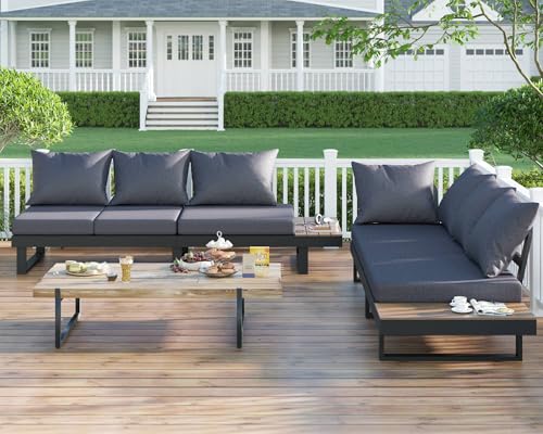 Papajet B0D9GL8RXW Aluminum Patio Conversation Set cover