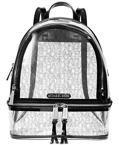 Preisvergleich Produktbild Michael Kors Rhea Zip Backpack (Red / Clear)