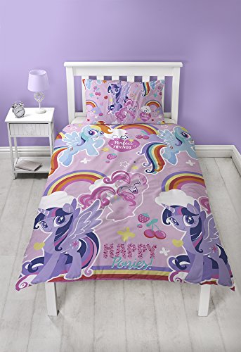 My Little Pony Crush Ensemble de housse de couette simple - Rotary Design - 135x 200 cm