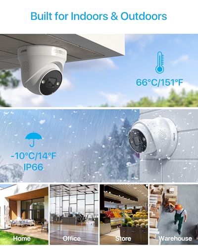 Image of ZOSI 4K 16CH PoE Security Camera System, 16pcs 8MP Outdoor Indoor Cameras, Spotlight Siren, Two-Way Audio, AI Human Detection, 16 Channel Surveillance NVR with 4TB HDD for 24 /7 Recording