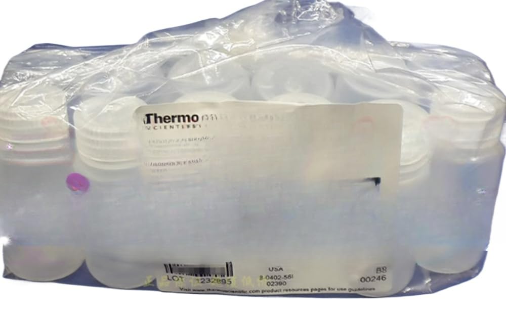 12 pack/packaging 2105-0002 wide mouth reagent bottle 60ml PPCO with lid-