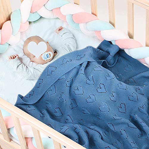 Odot Coperta Bimbo in Maglia per Bambino, Cotone