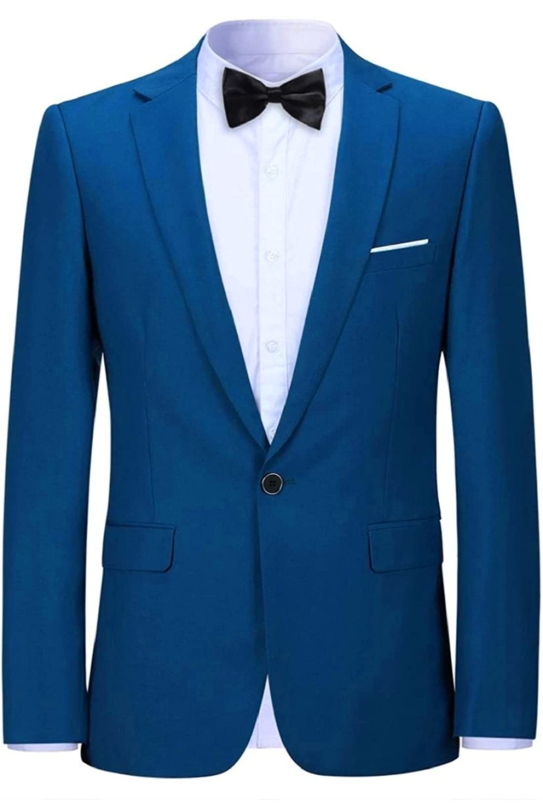 Dark Blue Blazer for Mens-image-16