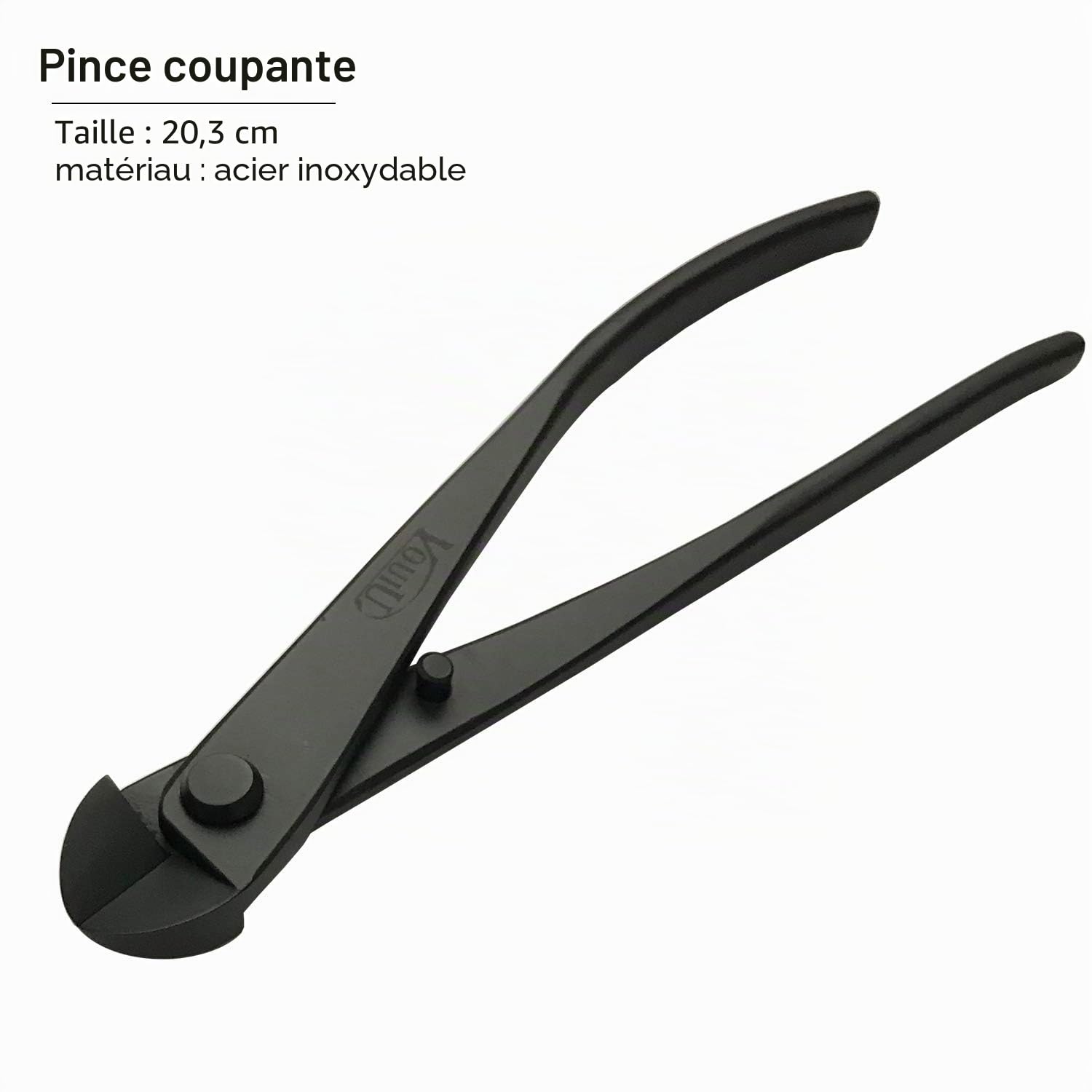 vouiu Lot de 5 Outils pour bonsaï, Coupe-Bouton, Coupe-Fil, Pince Jin, Ciseaux à bonsaï