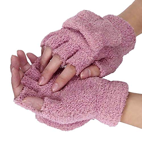 Image of Bold N Elegant - Be Bold Inside & Elegant Outside Womens Plush & Fur Winter Gloves