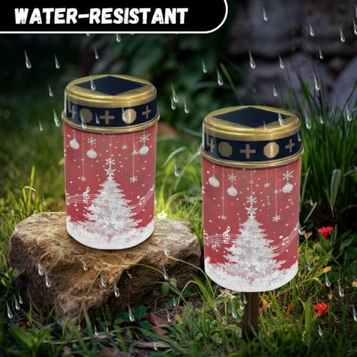 Image of Christmas Cemetery Solar Lights, 2 Pack