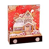 3Dペーパー彫刻付箋、3Dカレンダー2026、手で引き裂かれた画用紙彫刻アートワーク、クラフトDIY非粘着ポストノートギフト、オフィスデコレーションDIYクリエイティブギフトに。