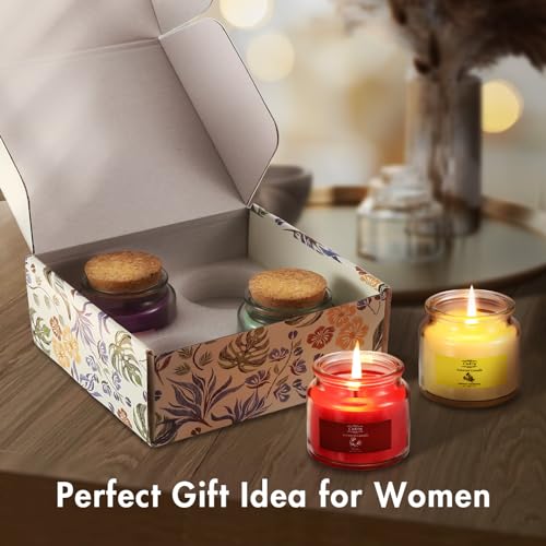 Velas perfumadas Cukiy con 50% de descuento, pack de 4