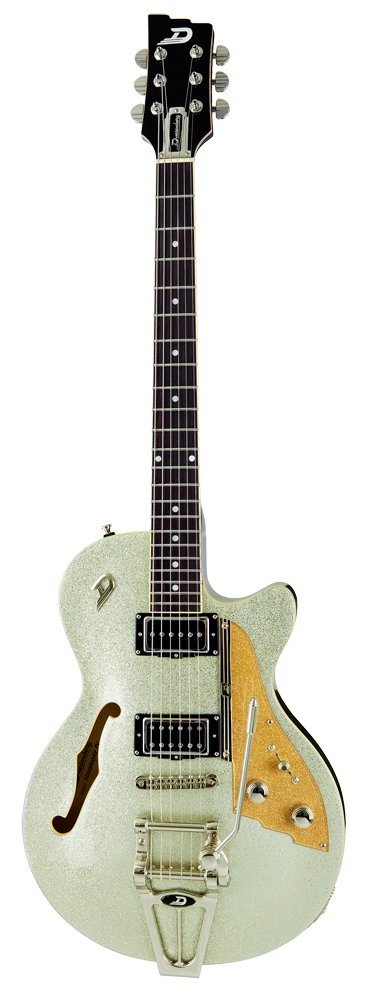 ギター Duesenberg DTV-SS Starplayer Duesenberg DTV-SS Starplayer TV Silver-Sparkle with hard