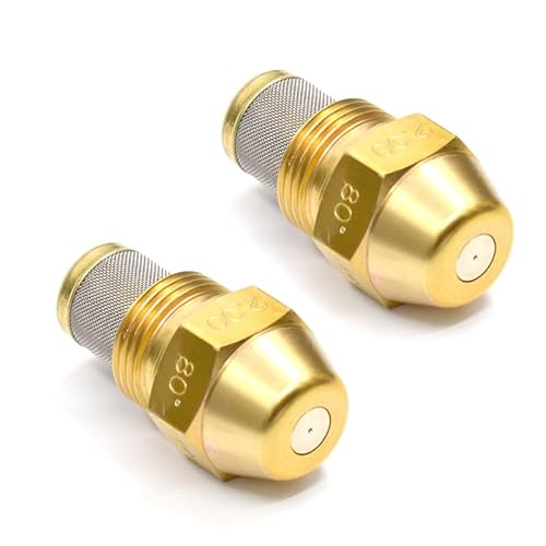 Ugello spruzzatore for bruciatore a nafta a cono solido da 80 gradi, ugello for bruciatore a nafta pesante, getto di olio nebulizzato, ugello for bruciatore a nafta di scarico di olio pesante diesel(8