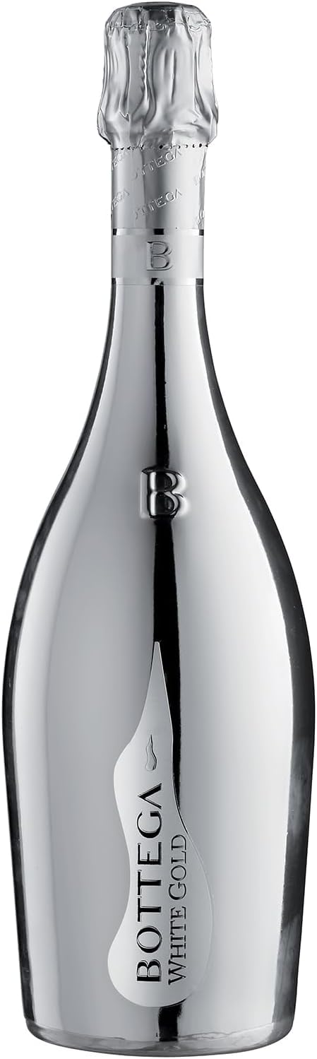 Bottega White Gold Spumante Brut (1 x 750ml) (Packung mit 6)
