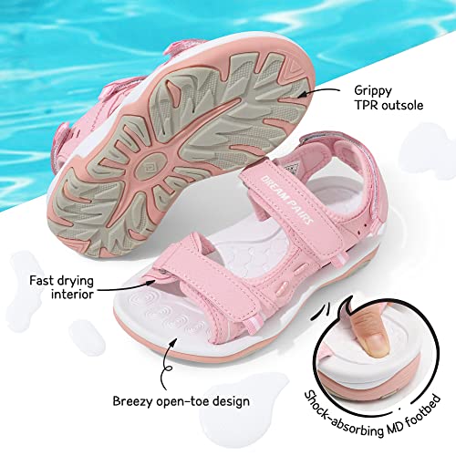 Image of DREAM PAIRS Boys Girls Sandals Kids Athletic Summer Sports Water Shoes for Toddler /Little Kid /Big Kid