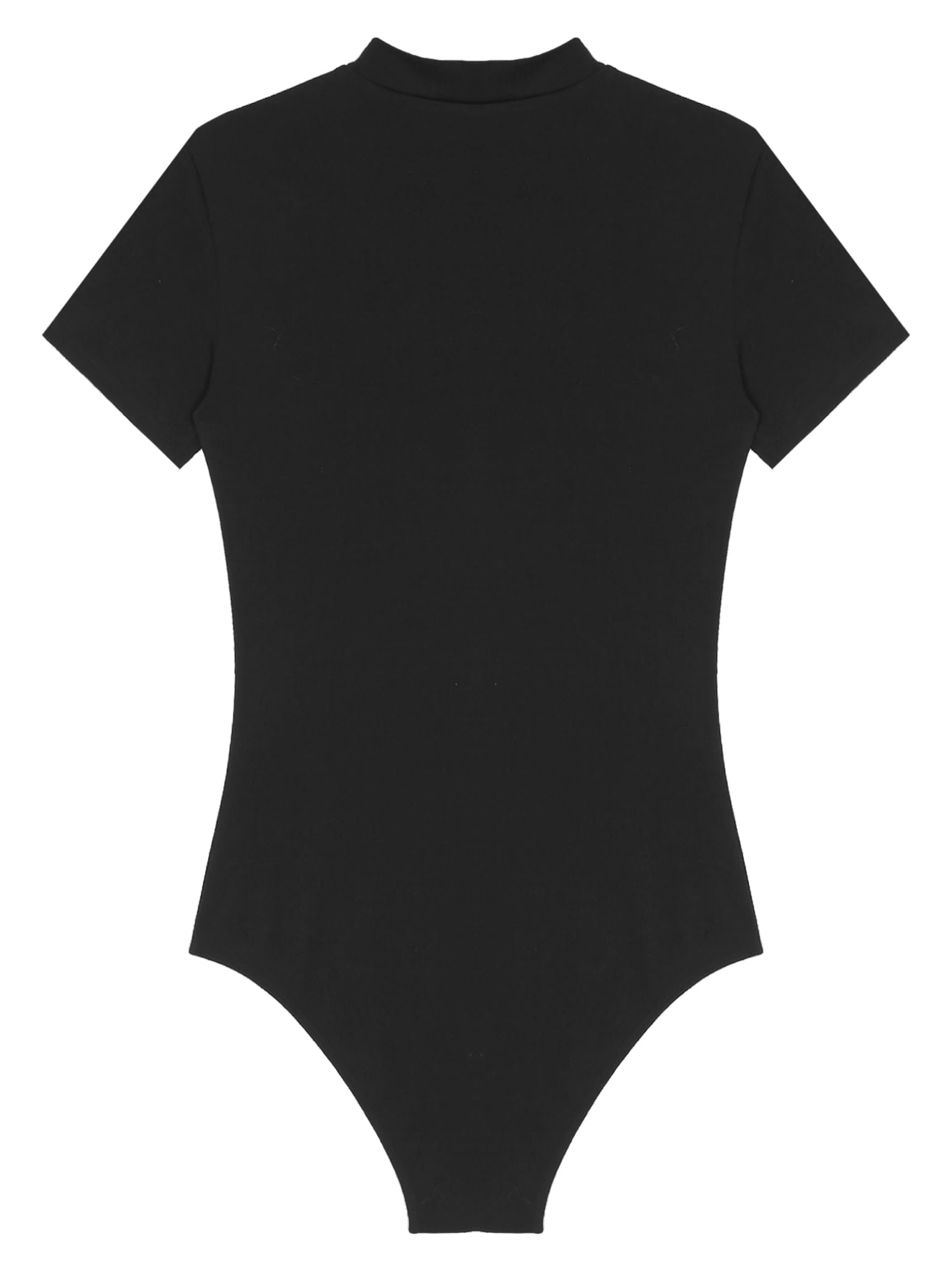 Homme Body de Sport Manche Courte T-Shirt Gymnastique Justaucorps