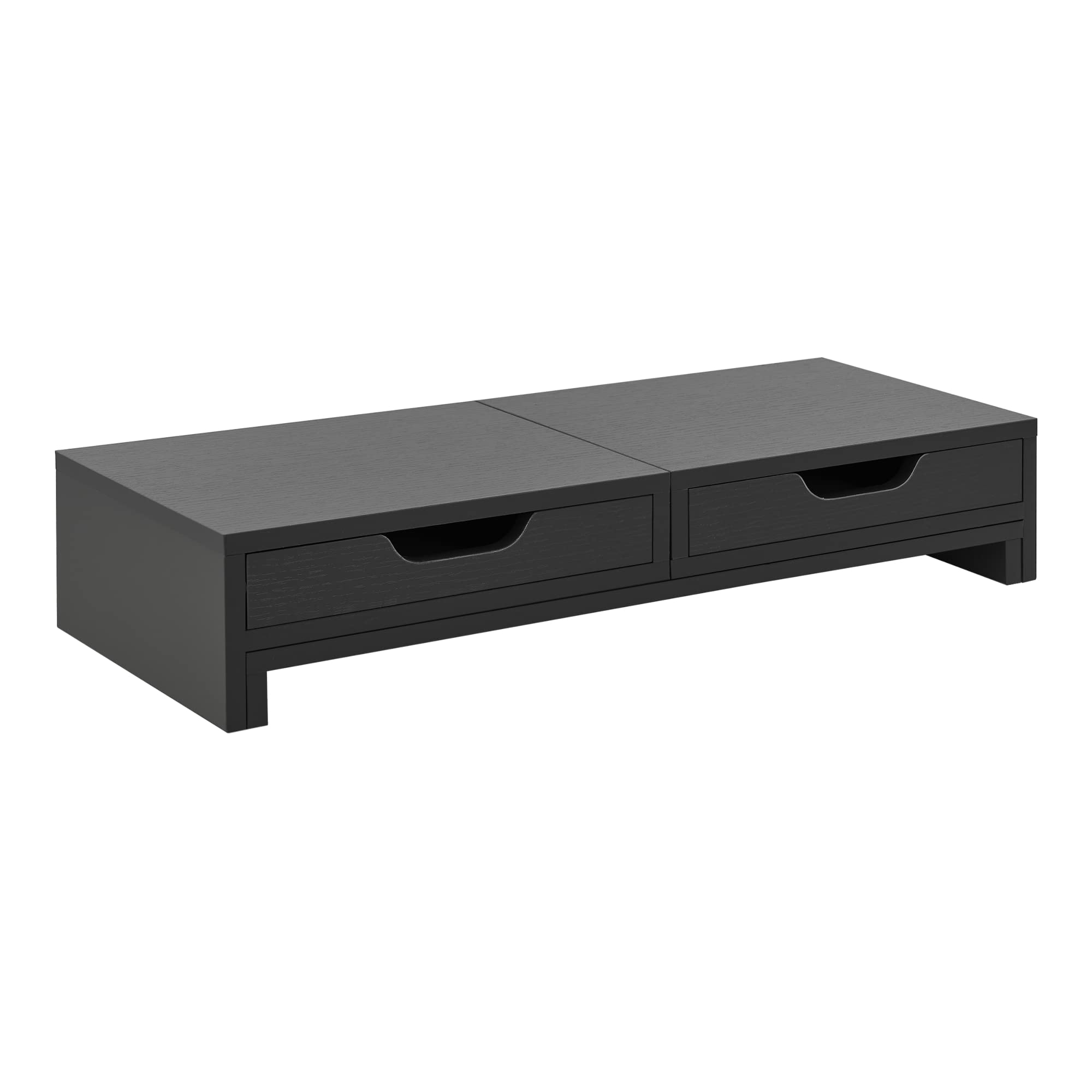 en.casa] Monitor stand riser Marttila 60x22x11 cm dark gray
