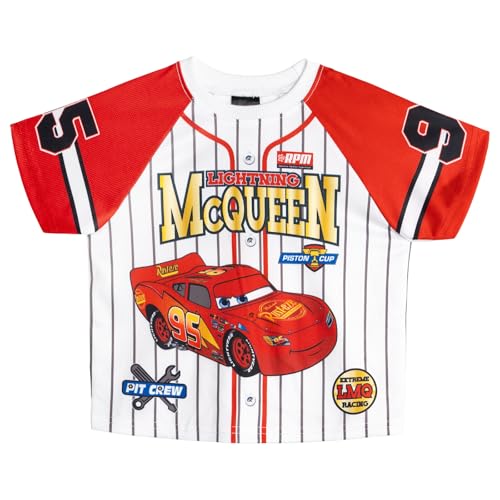 Image of Disney Boys' 2-Piece Baseball Jersey and Shorts Set for Baby & Kids
