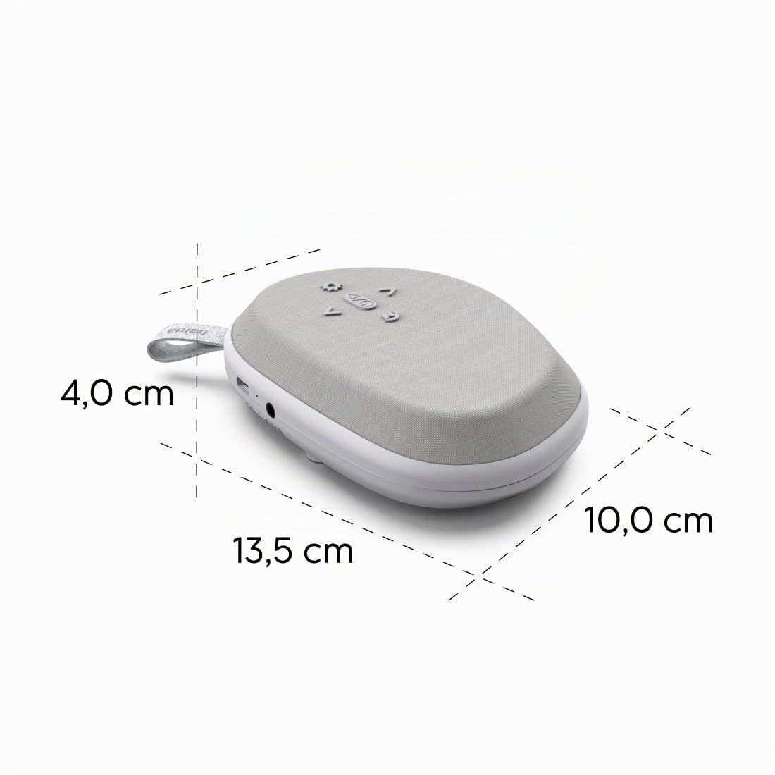 Hama Bluetooth Lautsprecher mit Sleep Timer, dimmbares Nachtlicht, 3W
