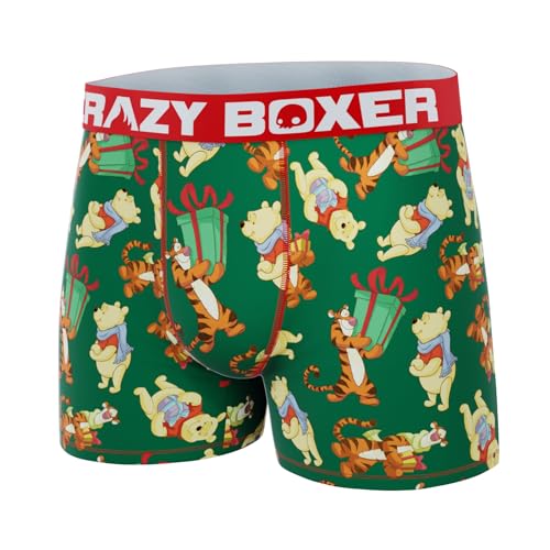 CRAZYBOXER Men's Underwear Winnie The Pooh Stretch Non-slip waistband Boxer Brief Original4