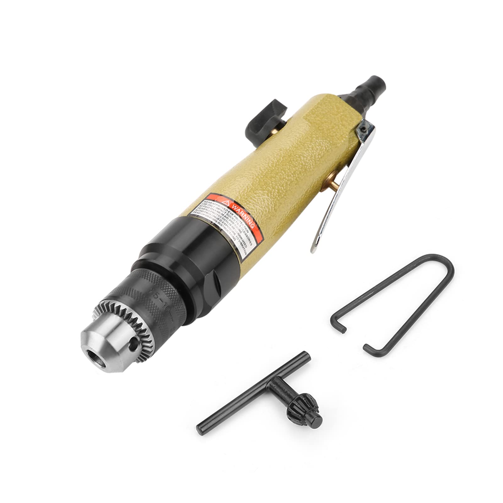 Trapano Avvitatore Pneumatico 3/8 con velocità Regolabile, Alta Efficienza, Lunga Durata, Comodo Funzionamento con una Sola Mano, Design con Impugnatura diritta. Rotazione