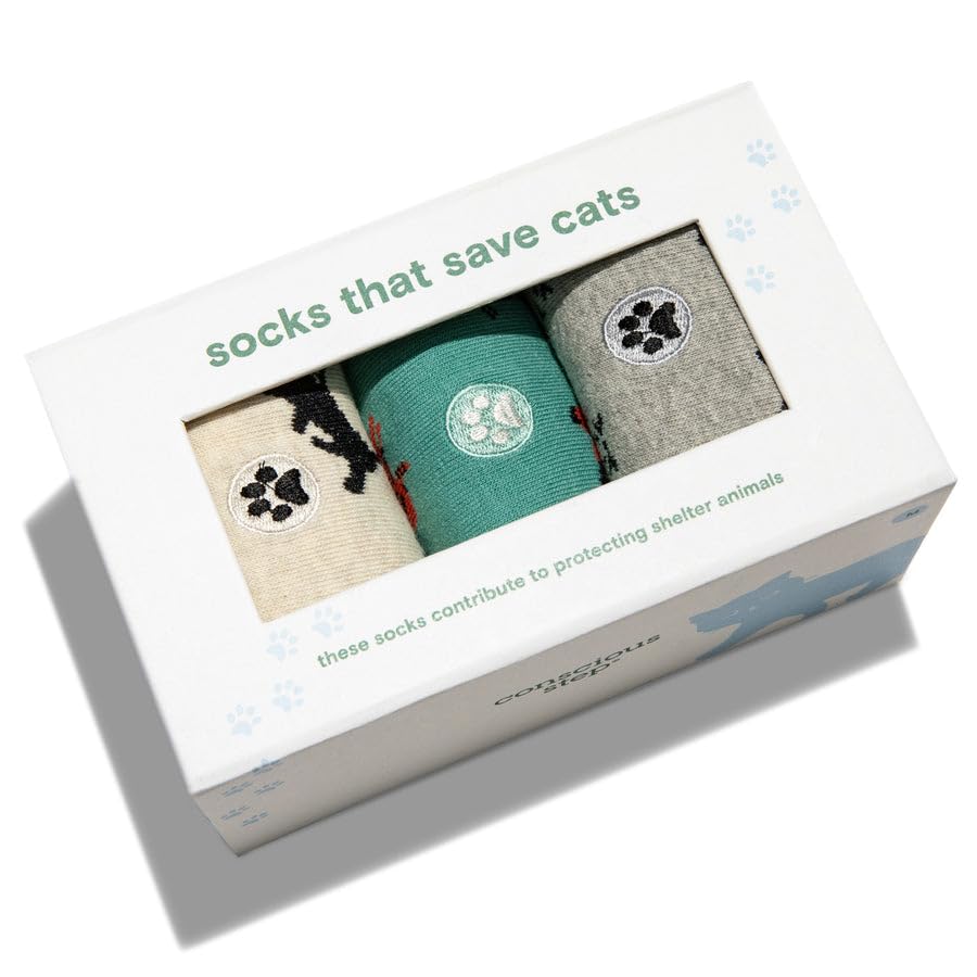 Image of Conscious Step Women's Fair Trade Organic Cotton Crew Socks | 3 Pack | Every Pair Helps Support our Humanitarian Partners