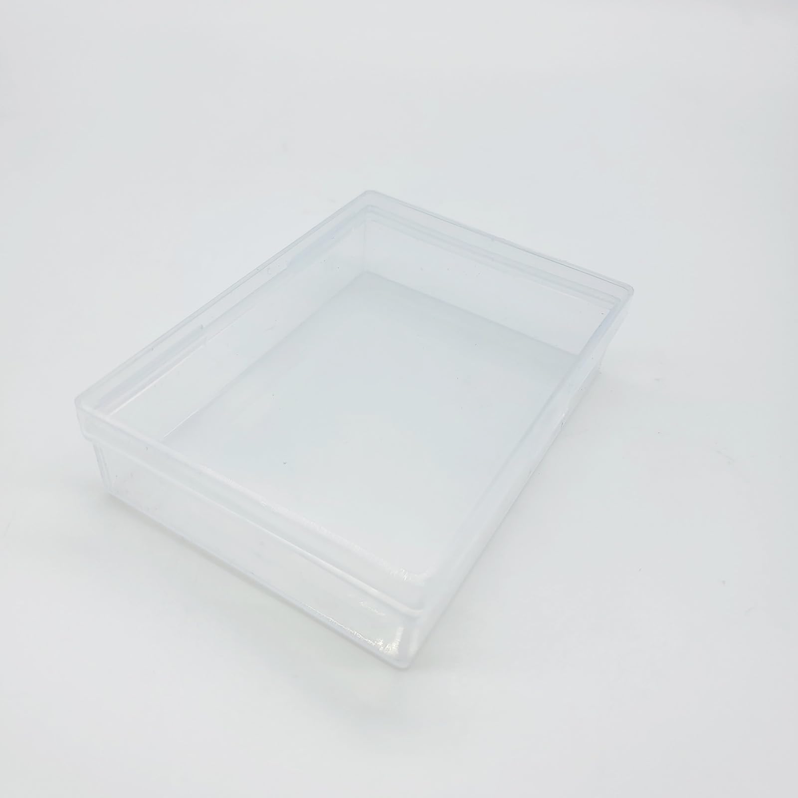 sumrica Magic Plastikowe etui na karty do gry, puste pudełko do przechowywania kart do gry, pudełko do przechowywania gier karcianych, przezroczyste etui na karty do gry w pokera, zamknięte zatrzaski,