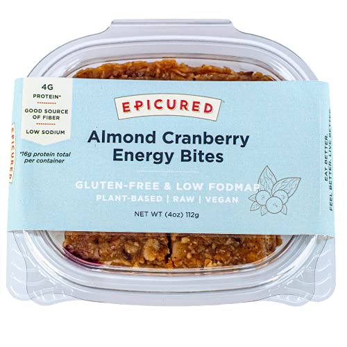 Epicured Protein Energy Bites 8 packs barras snack almendra miniatura 1
