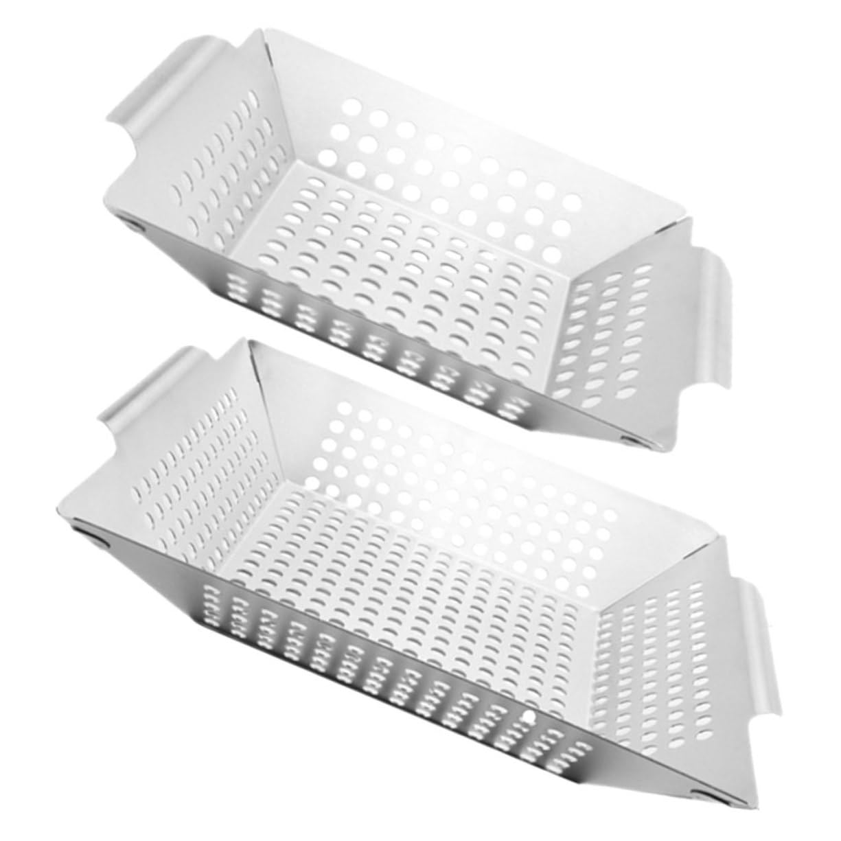 BESPORTBLE 2pezzi Per Barbecue Riutilizzabili Inossidabile Per Grigliate All Per Per Filtrare Per e -
