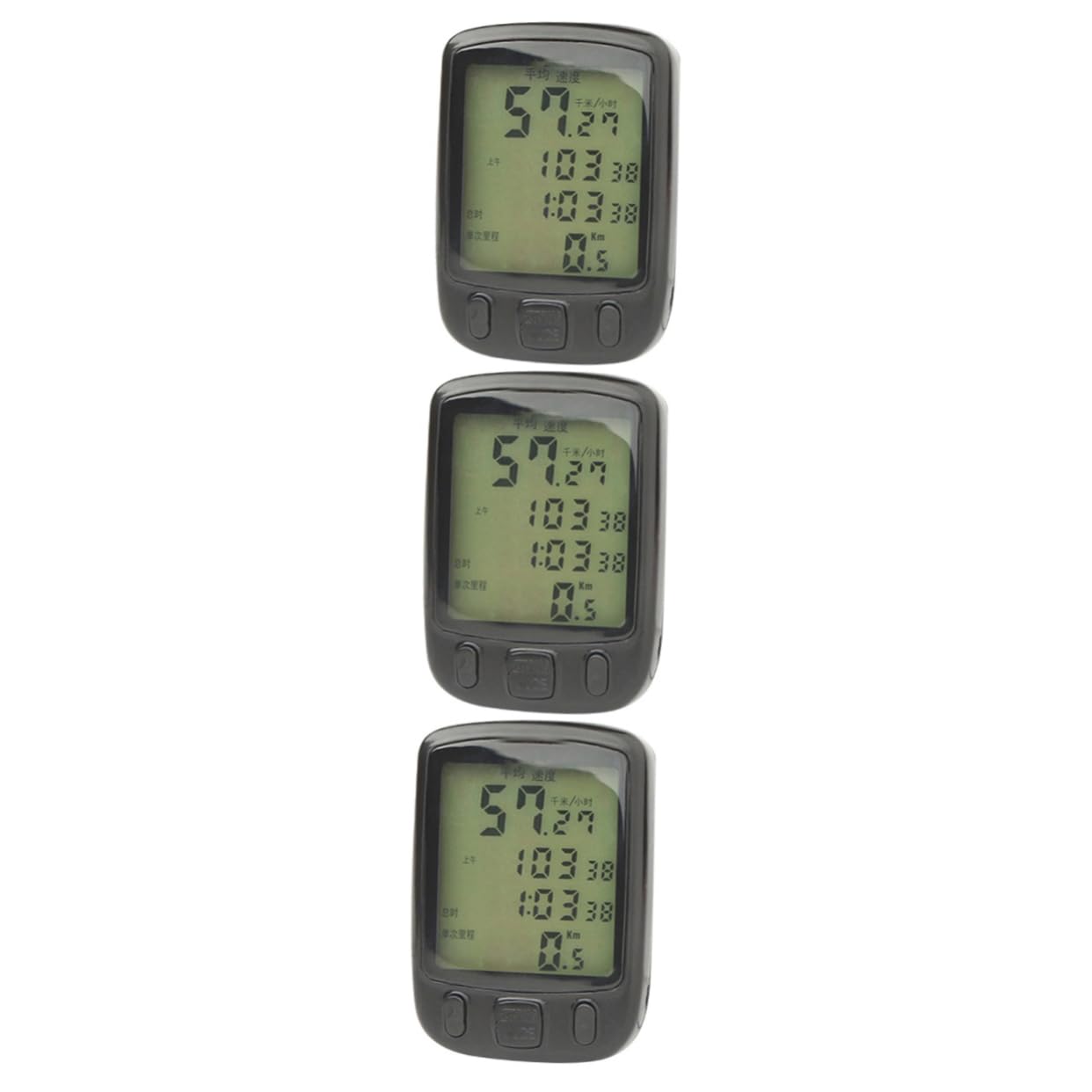 INOOMP 3Pcs Cyclette Bicicleta Estatica Para Ejercicios Excersize Bike Cyclette Ciclo Computer Computer Bici Ciclo Tachimetro Bici Tachimetro Contachilometri Bicicletta Apparecchio