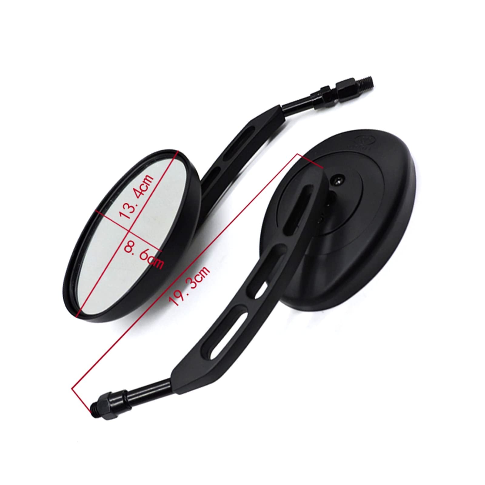 Specchietto Retrovisore Per Keeway Cruiser 250, Dorado, Blackster - Ricambio Laterale Destro/Sinistro - Foto 7