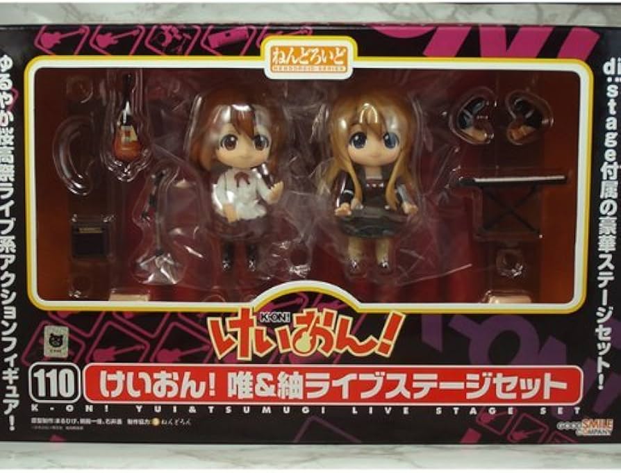 Amazon.co.jp: ねんどろいど 110 けいおん! 唯&紬ライブステージセット