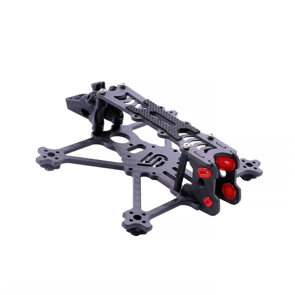 QWinOut 2inch/2.5inch/3inch Frame Kit RC Racing Drone for O4 Air Unit 3K Carbon Fiber Frame (Fi-115 2.5inch)