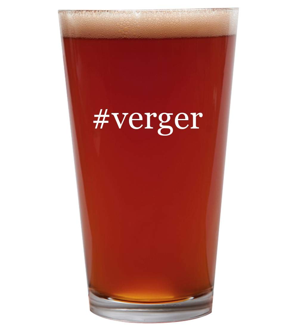 #verger - 16oz Beer Pint Glass Cup