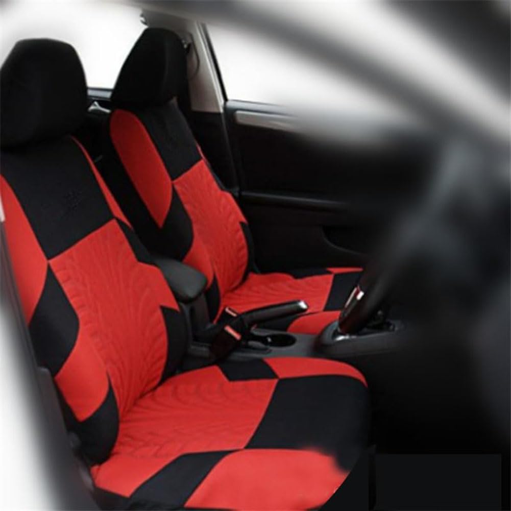 Coprisedile auto, Compatibile con Fit, Protezione sedile,A-Red