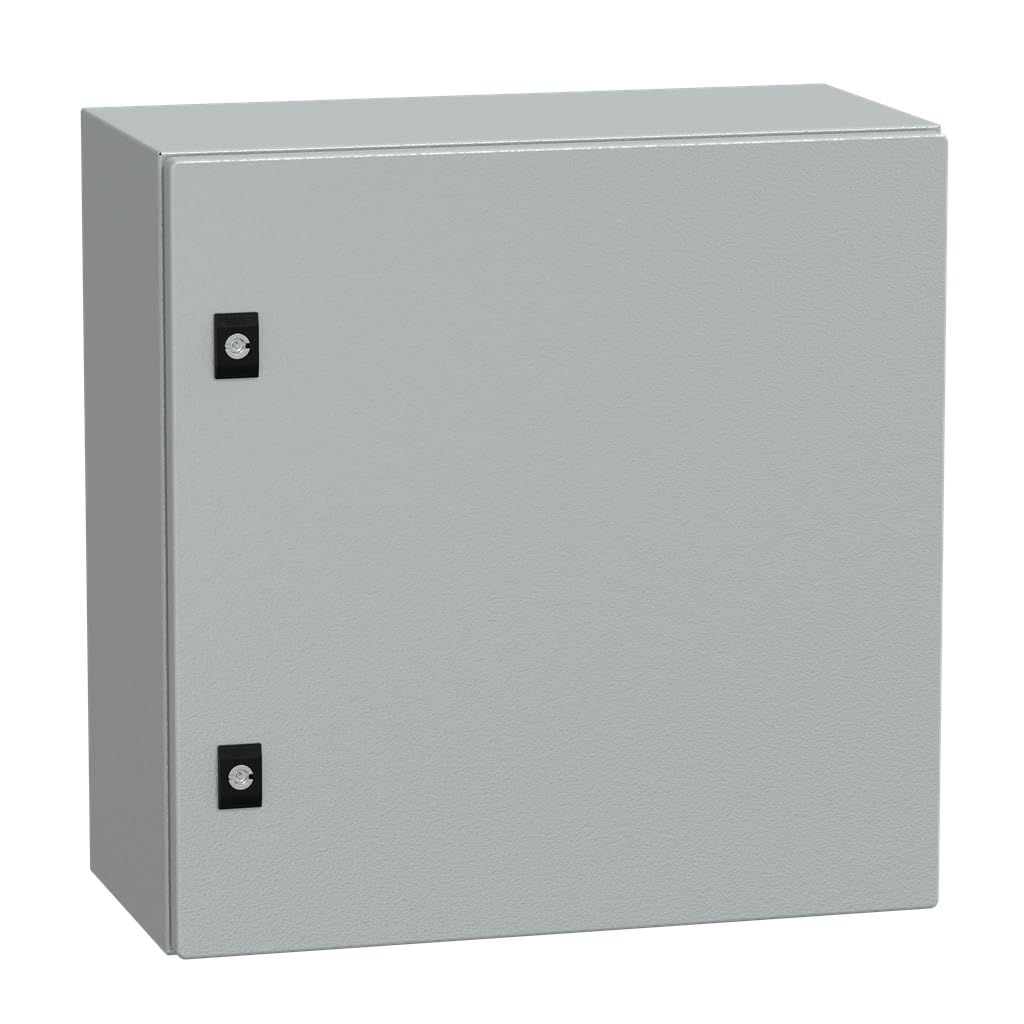 CRN 500x500x250 coffret de distribution haut de gamme en acier avec porte opaque renforcée