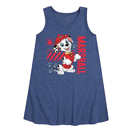 HYBRID APPAREL - Paw Patrol - Marshall Vertical - Toddler & Youth Girls A-line Dress