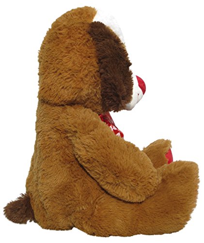 Wagner 9061 - XL Plüschhund - 60 cm groß - Riesen Kuschelhund Teddybär Plüschtier Plüsch Plüschbär