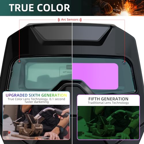 Careta para soldar con cambio automático de luz miniatura 3